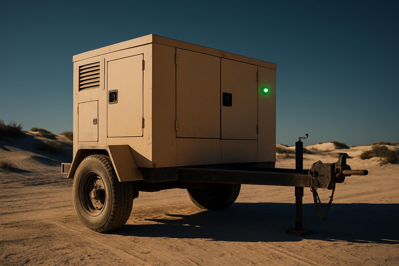MineCamp Trailer 60 kVA